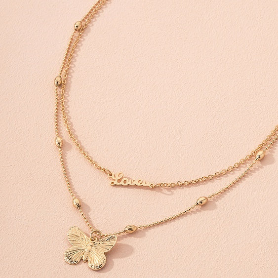 Collier pour Femme Butterfly Necklace